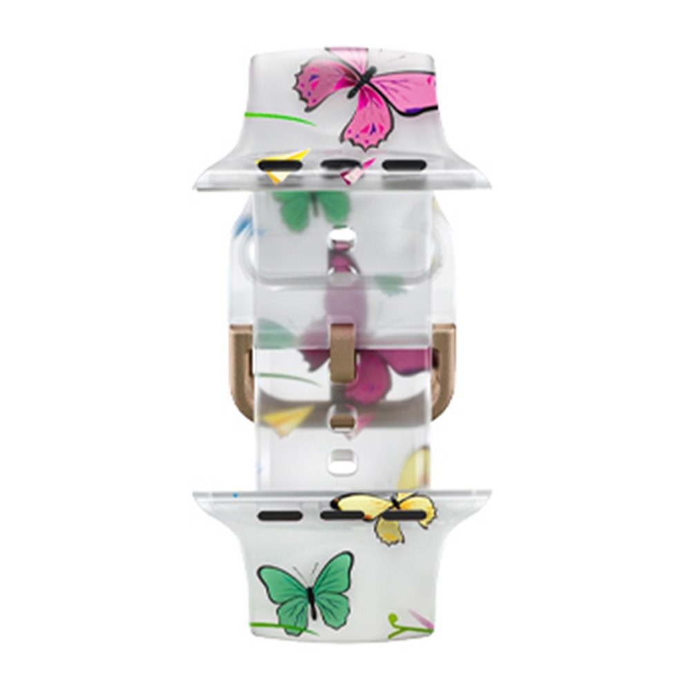 Szilikon pánt Apple Watch Ultra/Ultra 2 49mm/SE/SE 2022/2023 44mm/9/8/7 45mm/6/5/4 44mm/3/2/1 42 mm - A minta
