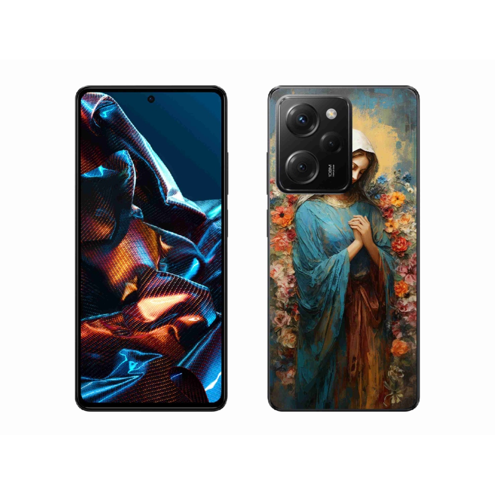Gél borítás mmCase a Xiaomi Poco X5 Pro 5G számára - szent nő