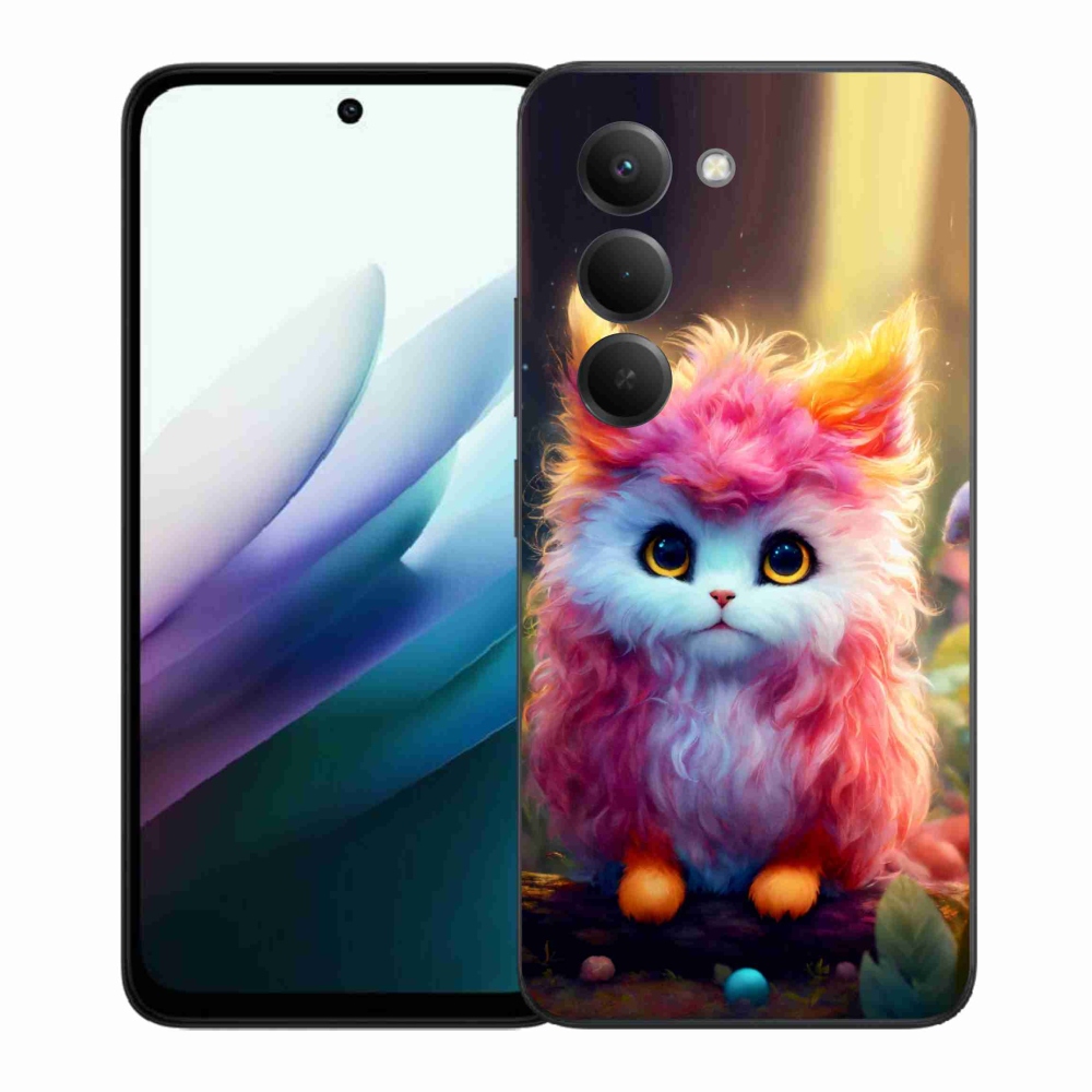 Gél borítás mmCase a Xiaomi Redmi 15 4G/5G (171mm) - aranyos cica 5