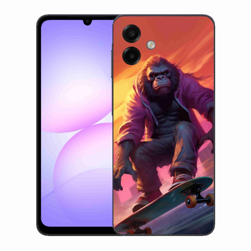Zselés borítás mmCase Samsung Galaxy A07 4G - gorilla gördeszkán