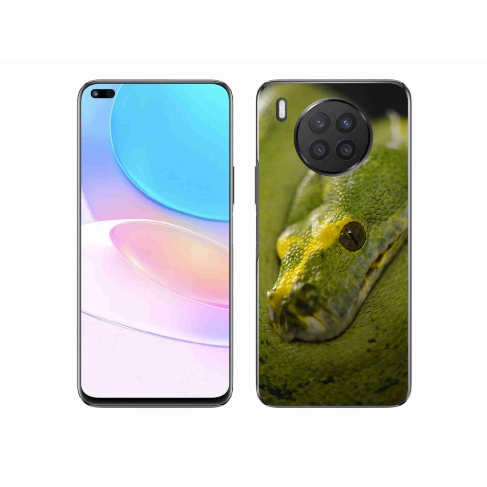 Gél borítás mmCase a Huawei Nova 8i készülékhez - kígyó 2