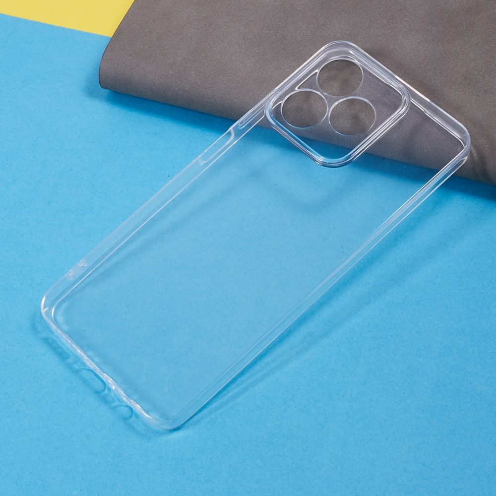 Átlátszó zselés tok a Realme C51/C53 készülékhez - átlátszó