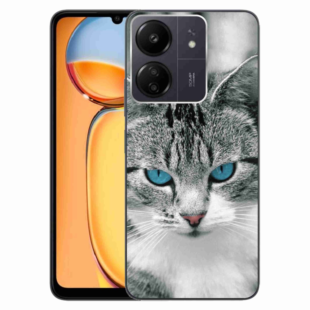 Gél borítás mmCase a Xiaomi Poco C65/Redmi 13C készülékhez - cat view 1