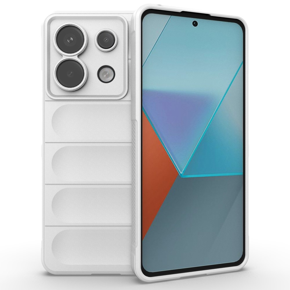Rugg tartós zselés tok Xiaomi Redmi Note 13 Pro 5G/Poco X6 5G - fehér