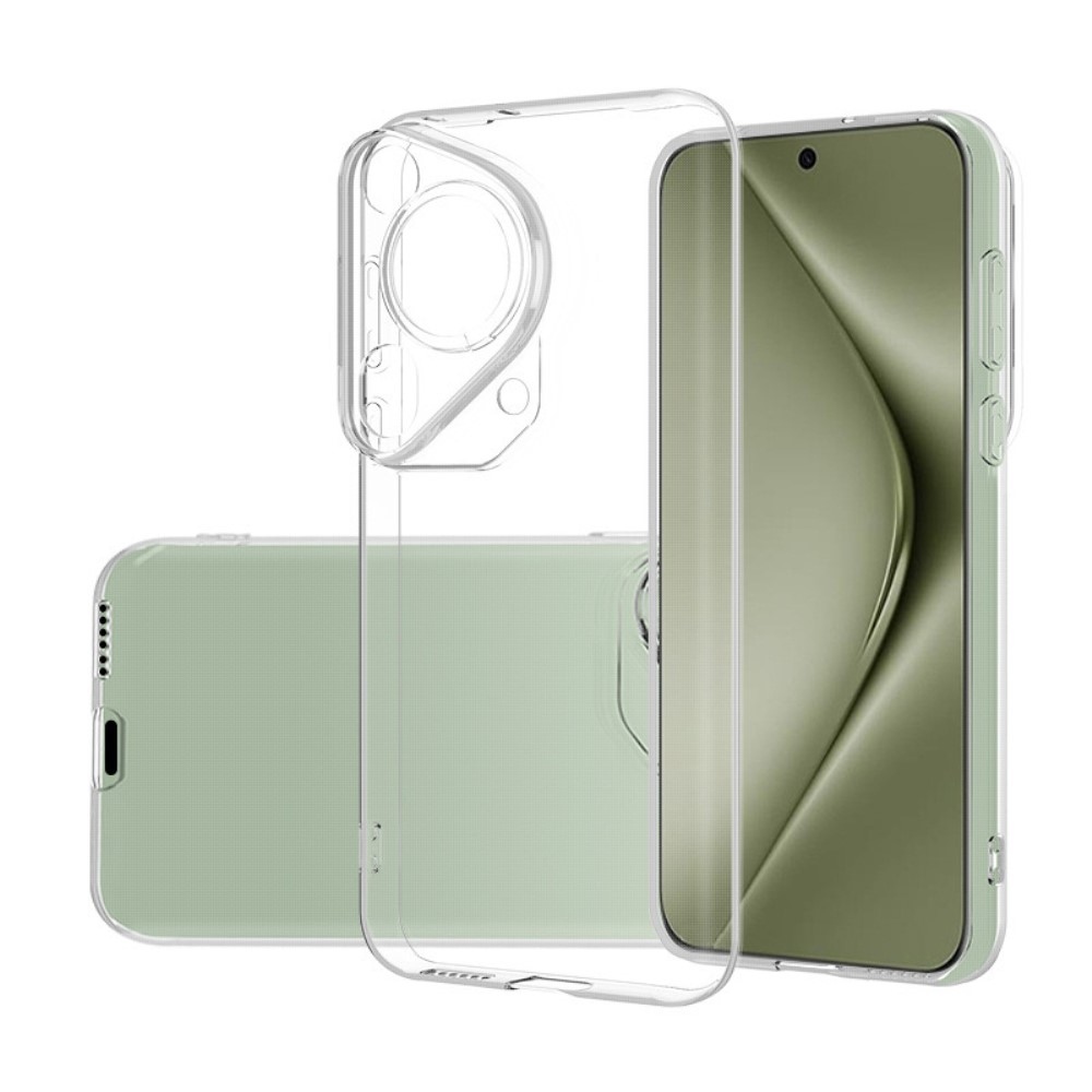 Átlátszó zselés tok a Huawei Pura 70 Ultra készülékhez - átlátszó