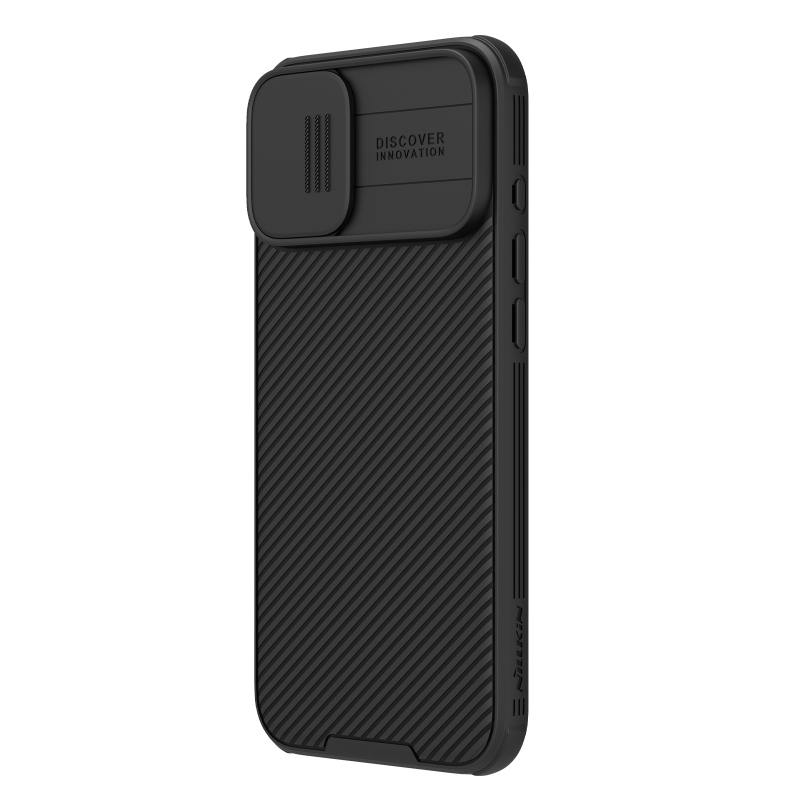 Nillkin CamShield PRO hátlap az Apple iPhone 16 készülékhez Fekete