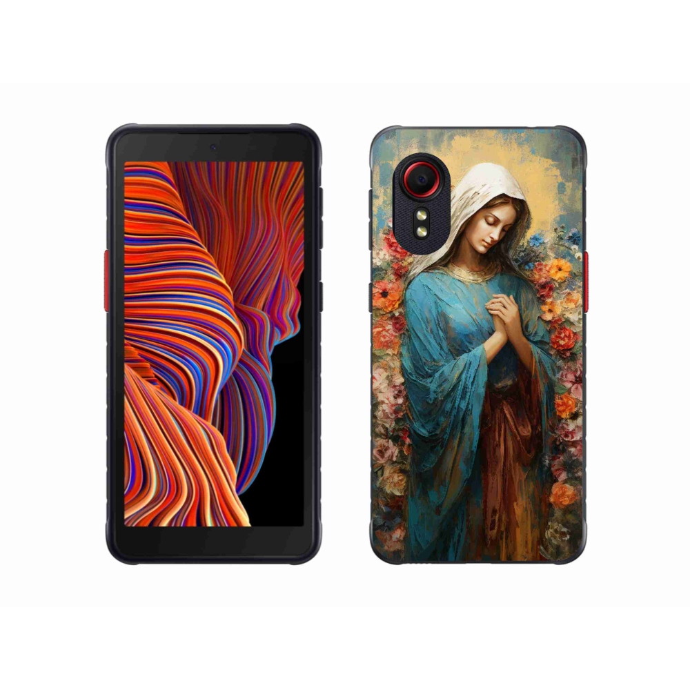 Gél borítás mmCase Samsung Galaxy Xcover 5 - szent nőhöz
