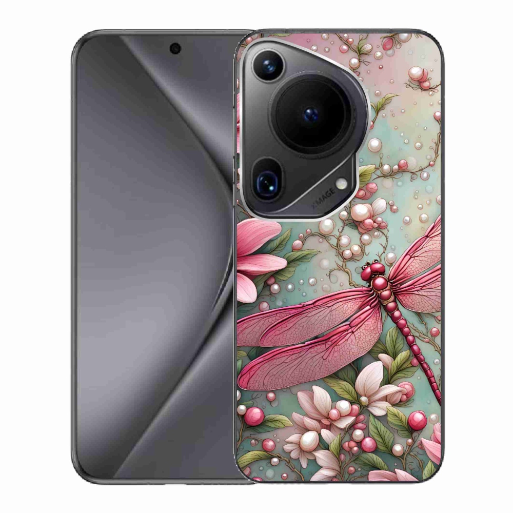 Gél borítás mmCase a Huawei Pura 70 Ultra készülékhez - szitakötő