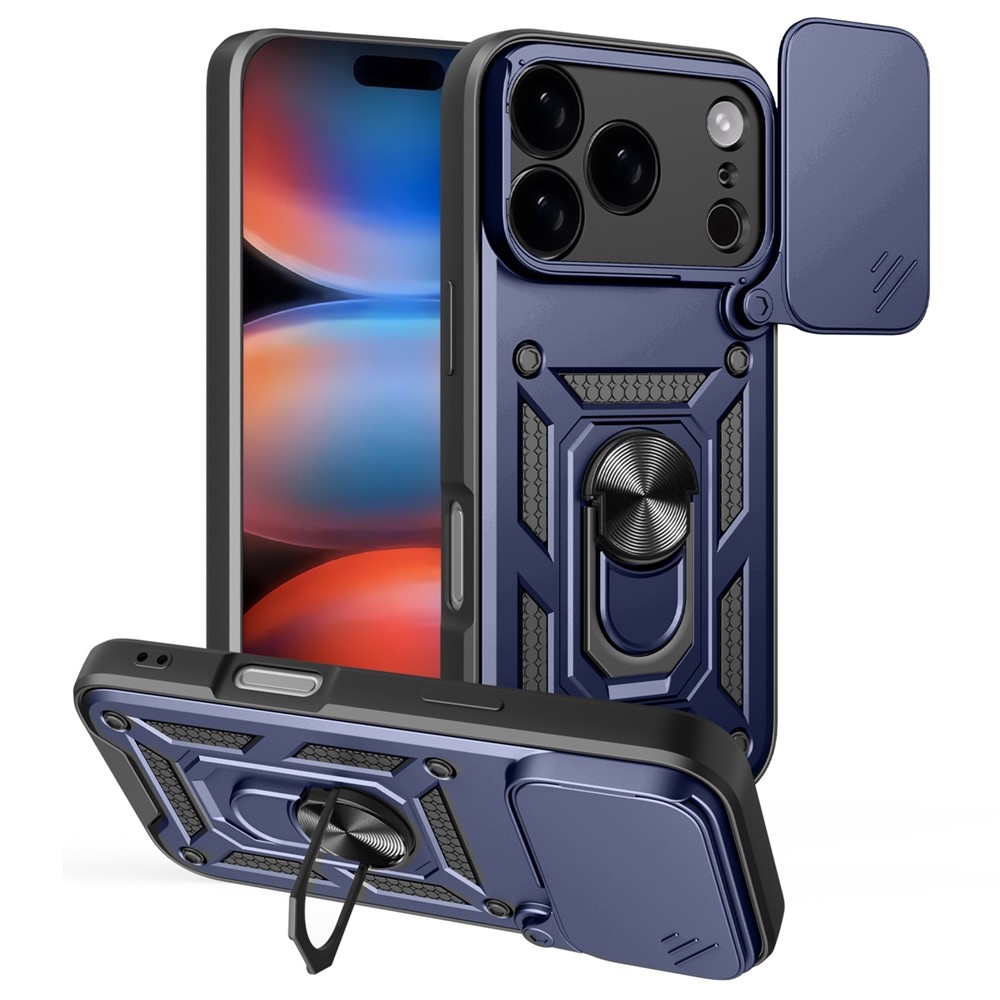 Gyűrűálló borítás iPhone 17 Pro készülékhez - kék