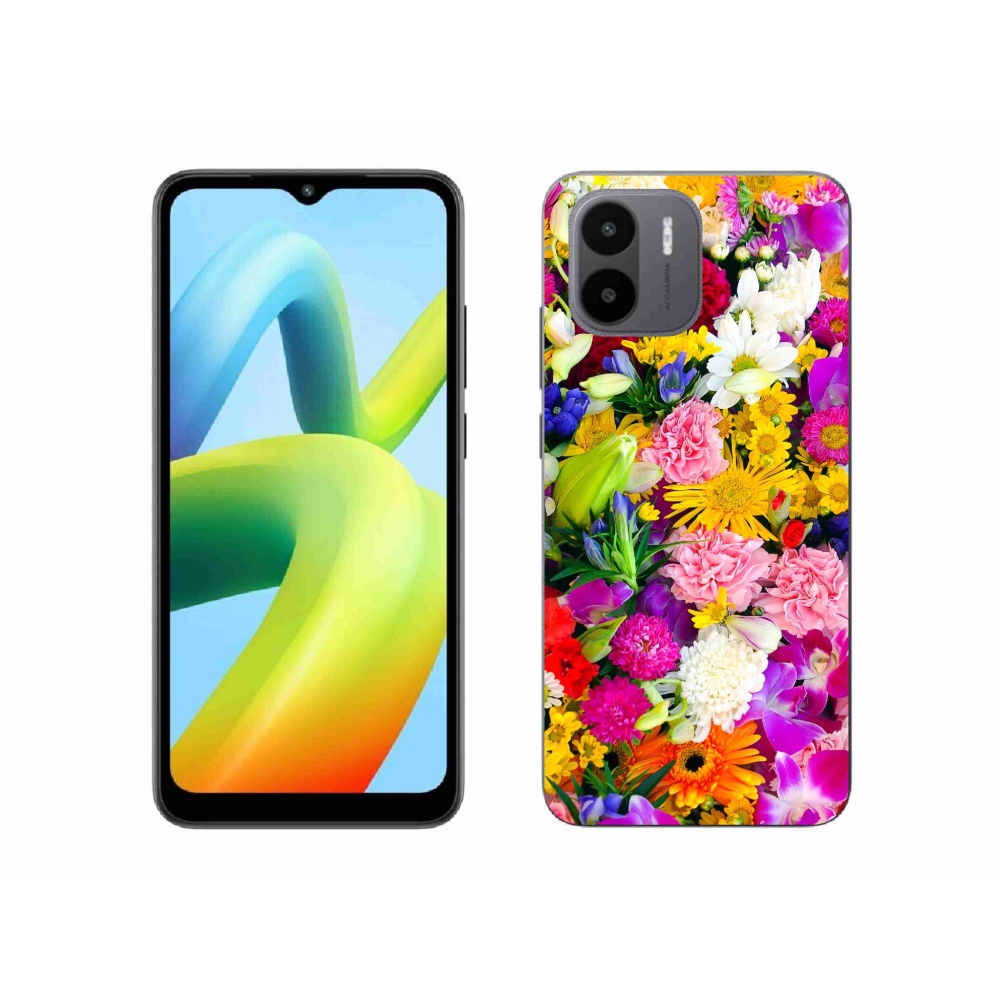 Gél borítás mmCase a Xiaomi Redmi A1/Redmi A2 - virágok 12