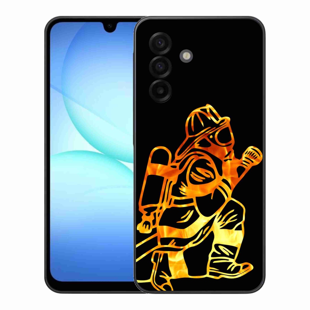 Gél borító mmCase Samsung Galaxy A17 5G - tűzoltó 1