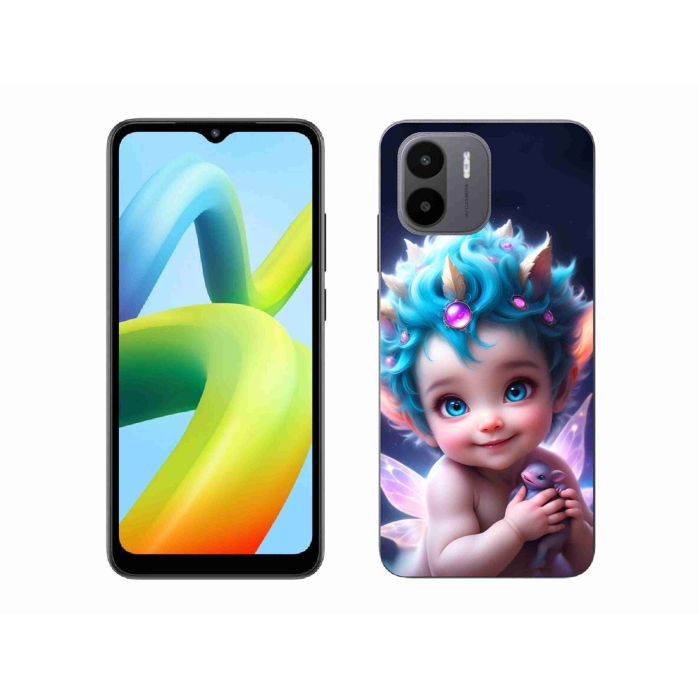 Gél borítás mmCase a Xiaomi Redmi A1/Redmi A2 készülékhez - baba pillangószárnyakkal