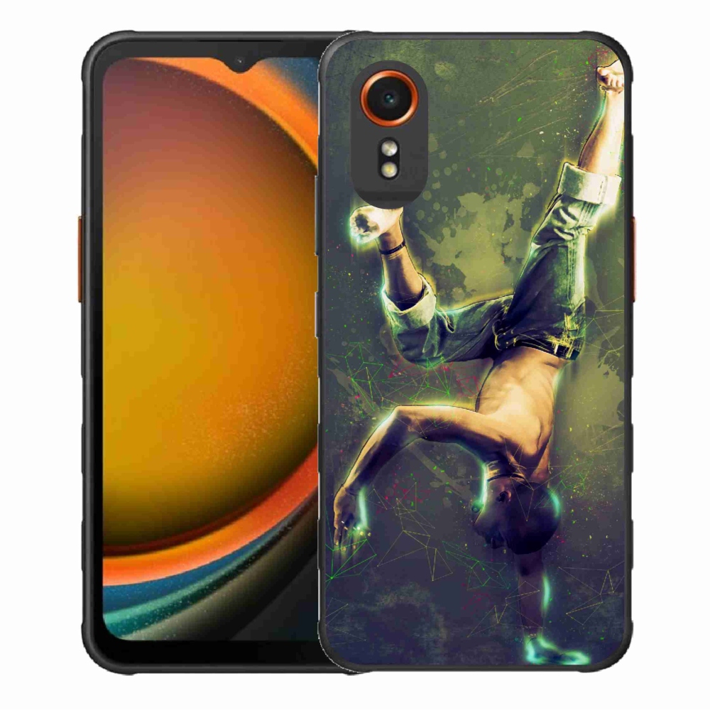 Gél borítás mmCase Samsung Galaxy Xcover 7 készülékhez - breakdance