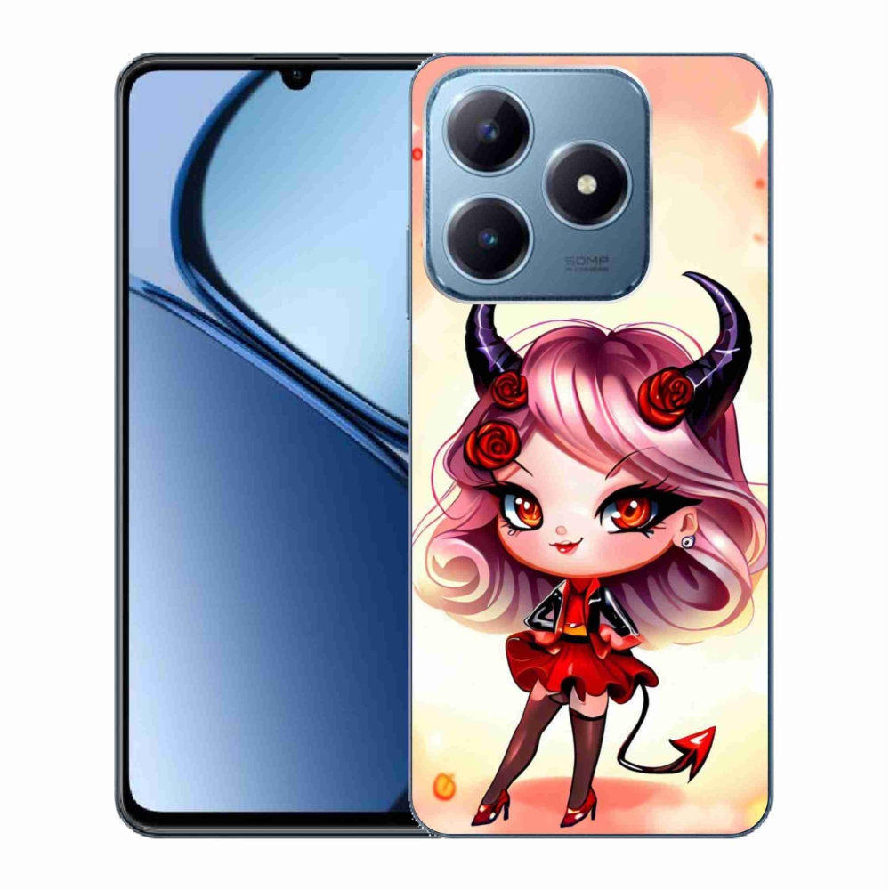 Zselés borítás mmCase a Realme C63 készülékhez - rajzfilmördög