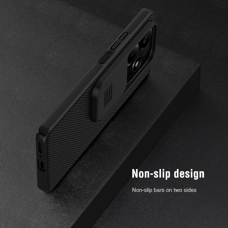 Nillkin CamShield hátlap Xiaomi Redmi Note 14 5G Fekete