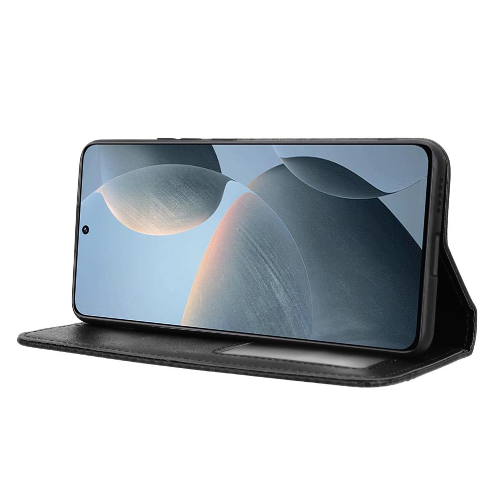 Vintage könyv tok a Xiaomi Poco X6 Pro 5G-hez - sötétkék