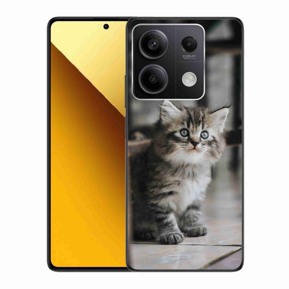 Gél borítás mmCase a Xiaomi Redmi Note 13 5G-hez - cica