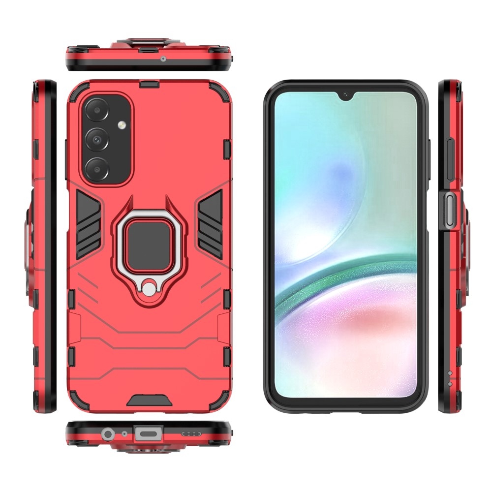 Guardy tartós hibrid borító Samsung Galaxy A15 4G/5G készülékhez - piros