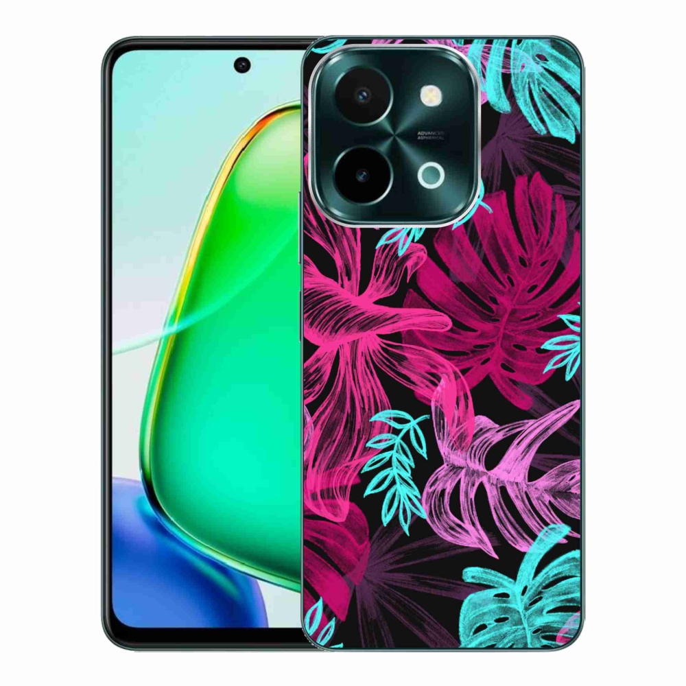 Zselés tok mmCase a Vivo Y28-hoz - virágok 1