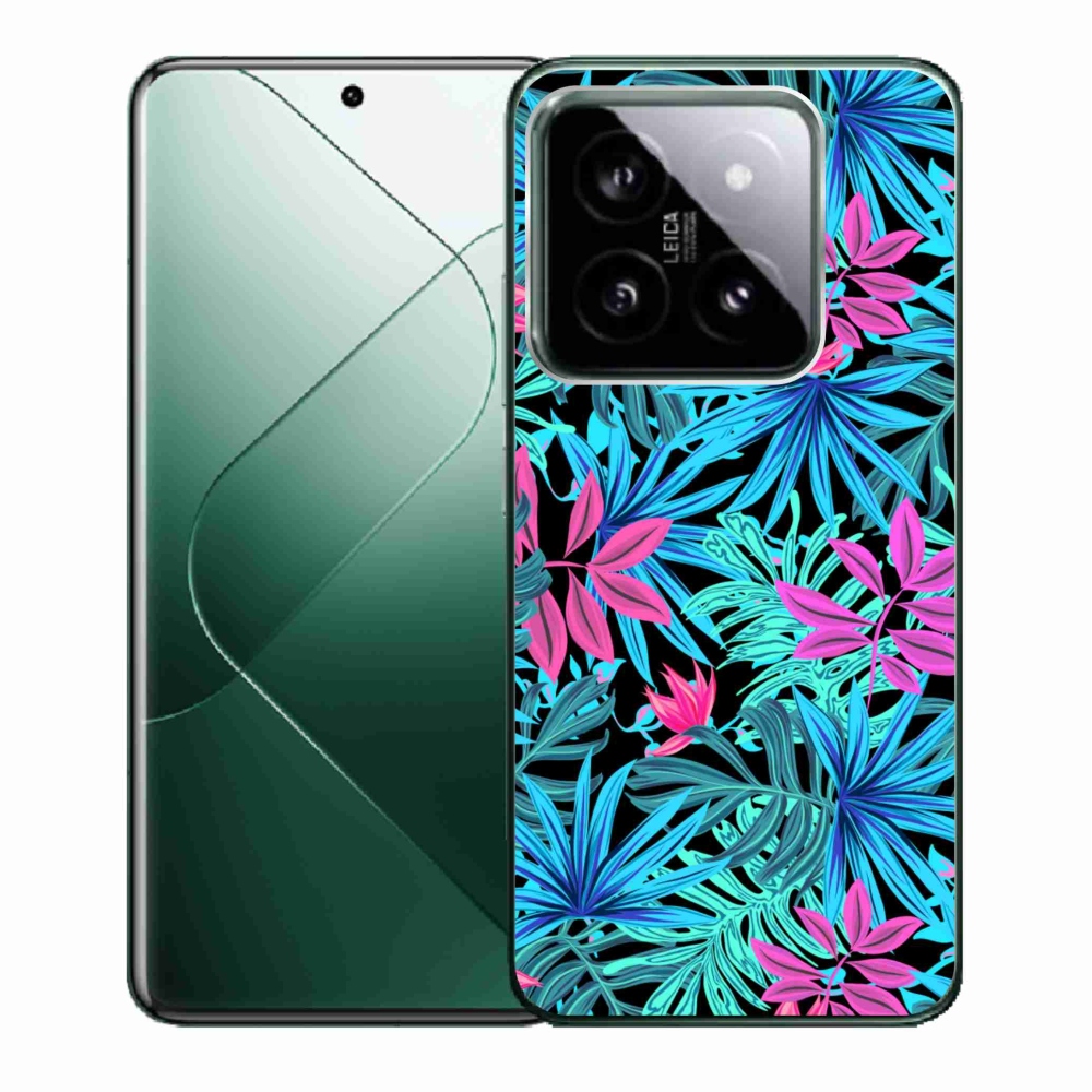 Gél borítás mmCase a Xiaomi 14 - virágok 3