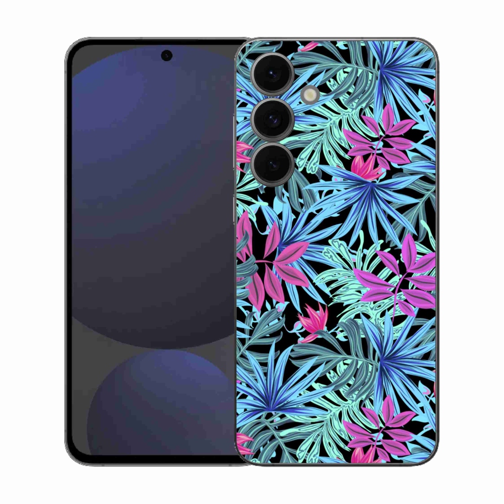 Zselés borítás mmCase Samsung Galaxy S25 FE - virágok 3