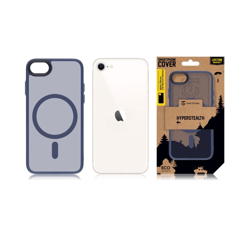 Tactical MagForce Hyperstealth védőburkolat iPhone 7/8/SE2020/SE2022 készülékhez Mélykék színű