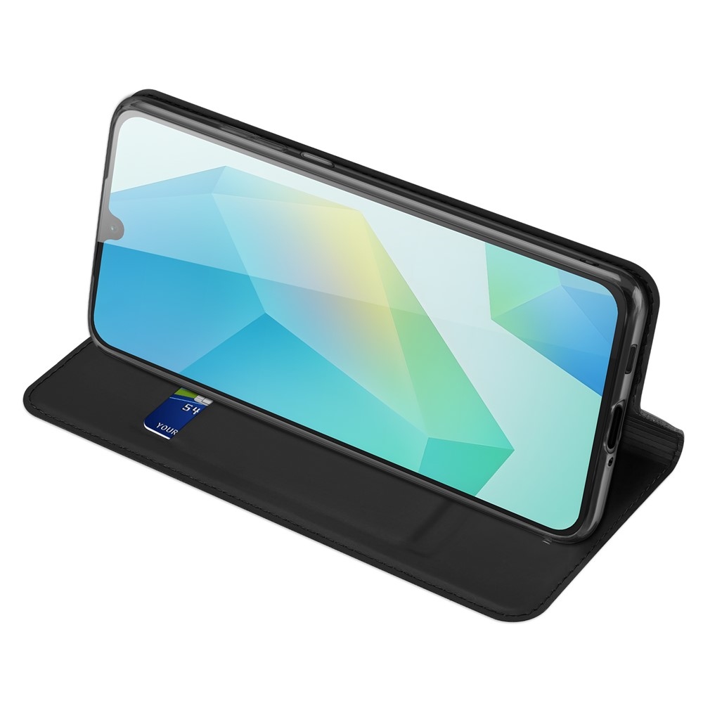 DUX könyvtáska Samsung Galaxy A17 5G - fekete
