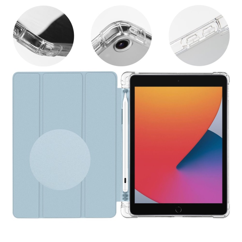 Csomagolás:ME MistyTab tok iPad 10.2 2019/2020/2021 világoskékhez
