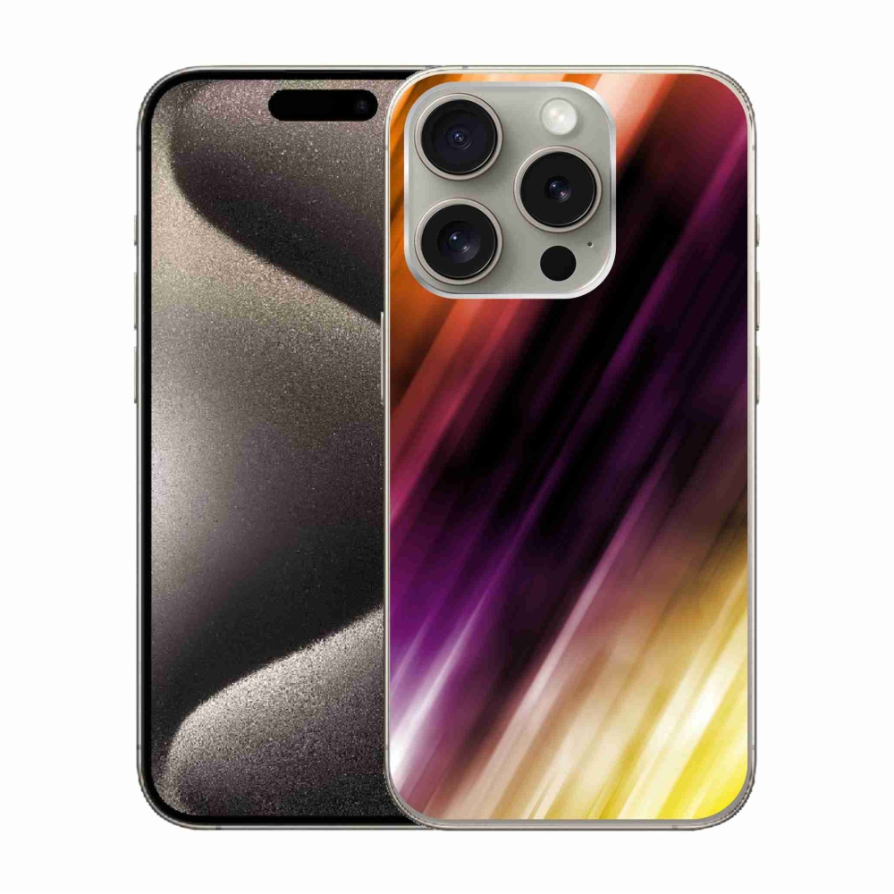 Zselés borítás mmCase iPhone 15 Pro készülékhez - absztrakt minta 5