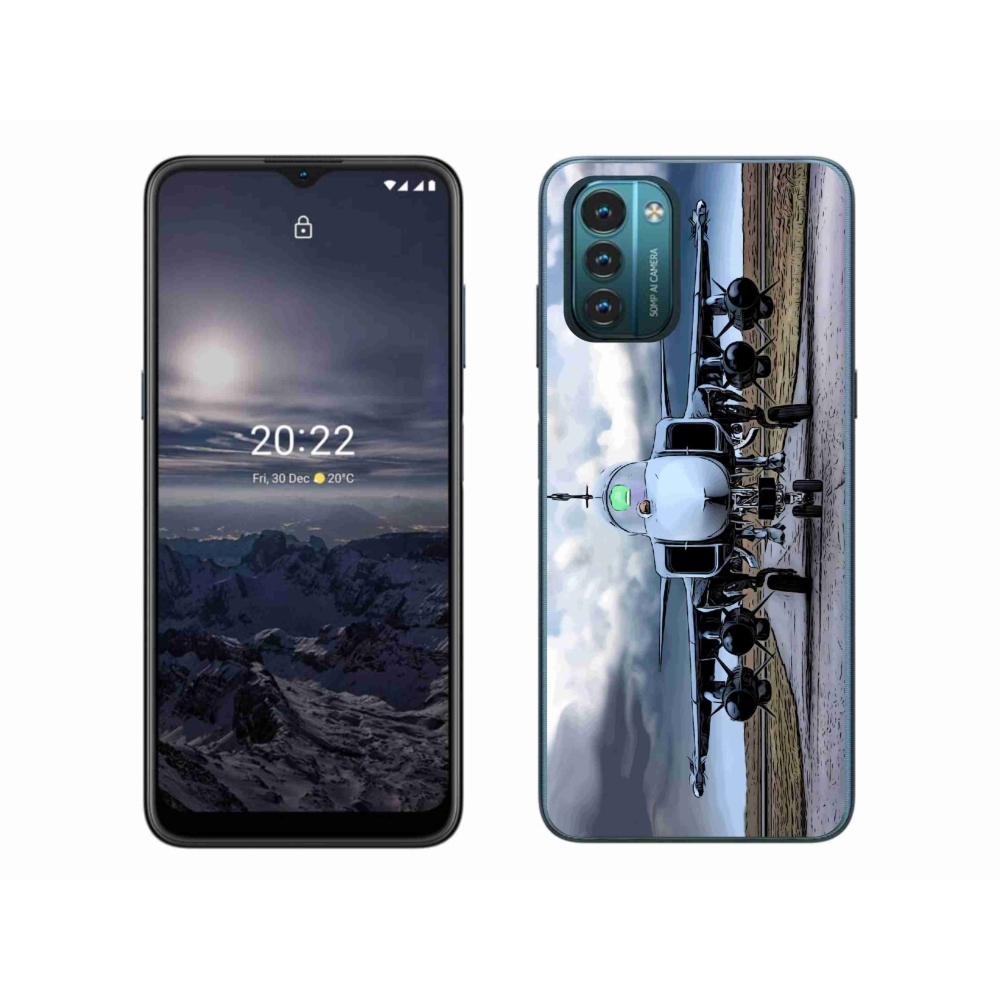 Zselés borítás mmCase a Nokia G11/G21 készülékhez - katonai repülőgépek