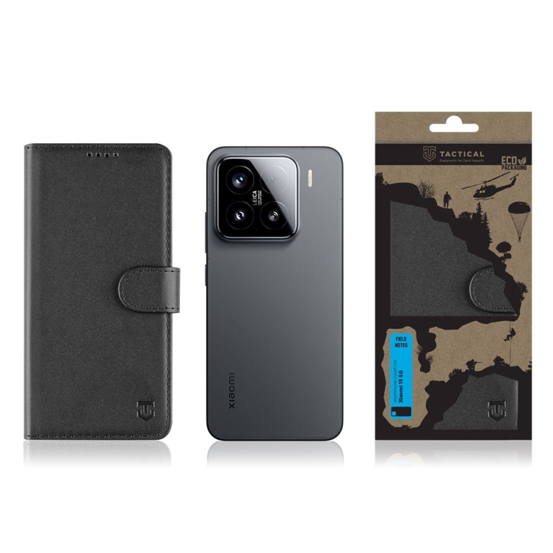 Taktikai terepi megjegyzések a Xiaomi 15 5G Black számára