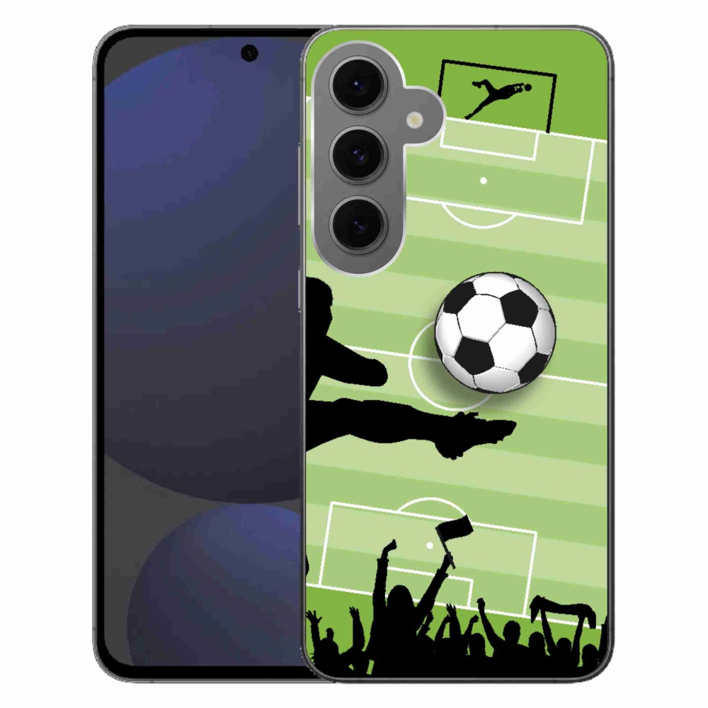 Gél védőburkolat mmCase Samsung Galaxy S24 FE - futball 3