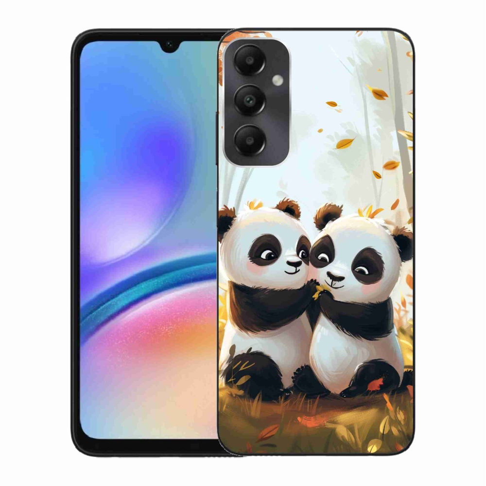 Zselés borítás mmCase Samsung Galaxy A05s készülékhez - pandák