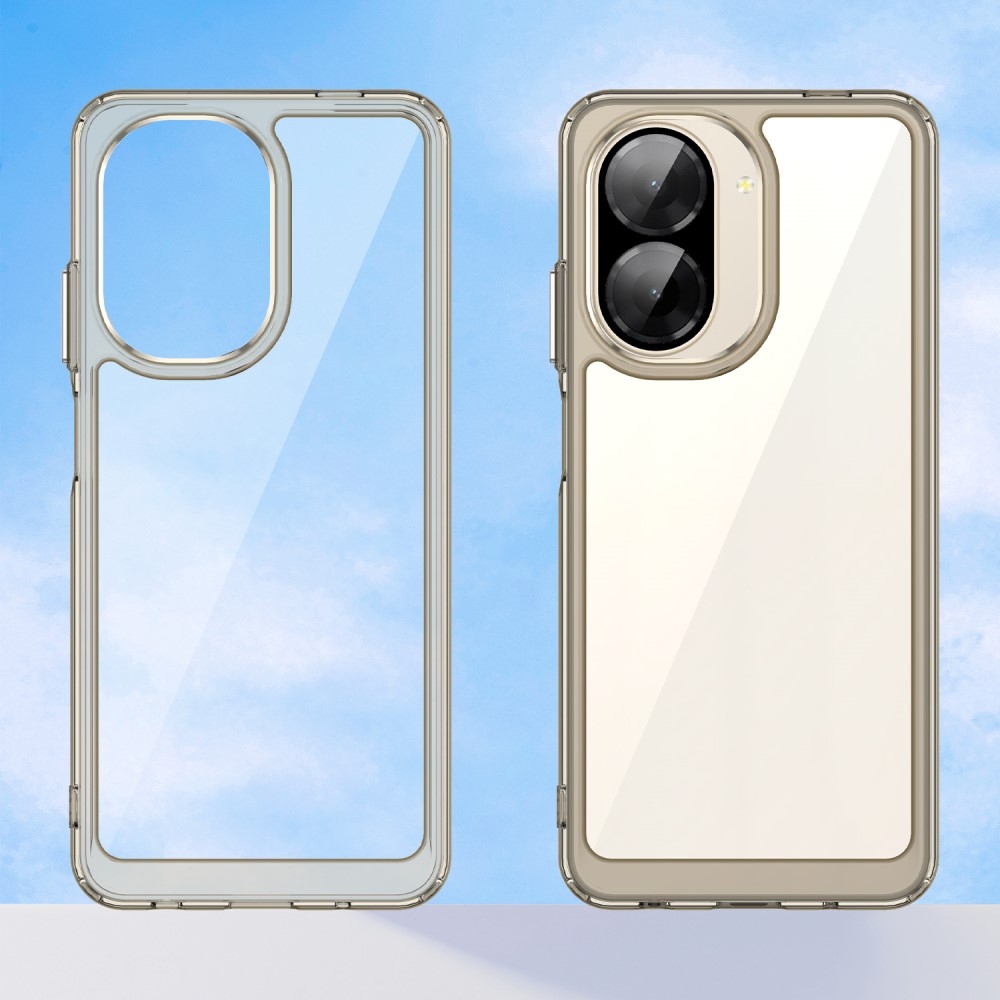 Gél tok kemény hátlappal Xiaomi Redmi A5 (173.45x79.35x8.45mm) - szürke