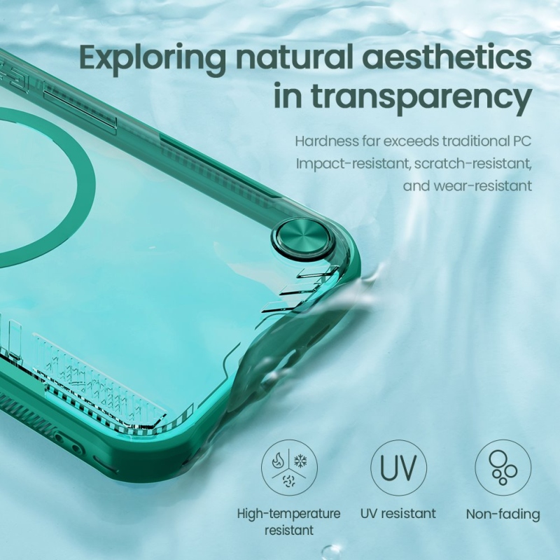 Nillkin Iceblade Prop mágneses borító Apple iPhone 16e készülékhez Fekete