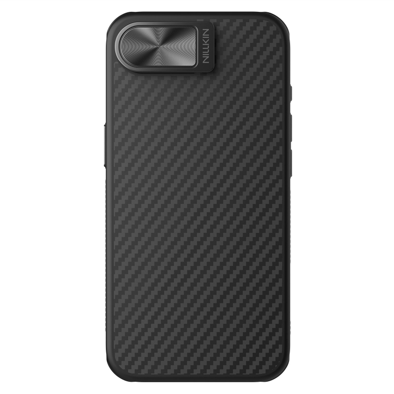 Nillkin CarboProp Aramid mágneses hátlap Apple iPhone 16e készülékhez Fekete