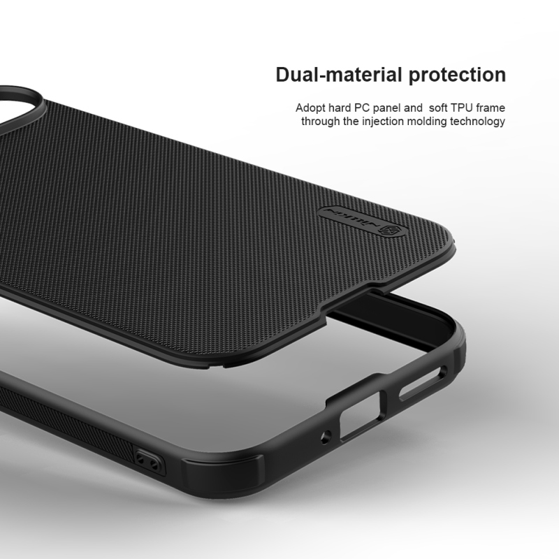 Nillkin Super Frosted PRO hátlap a Google Pixel 9/9 Pro-hoz Fekete