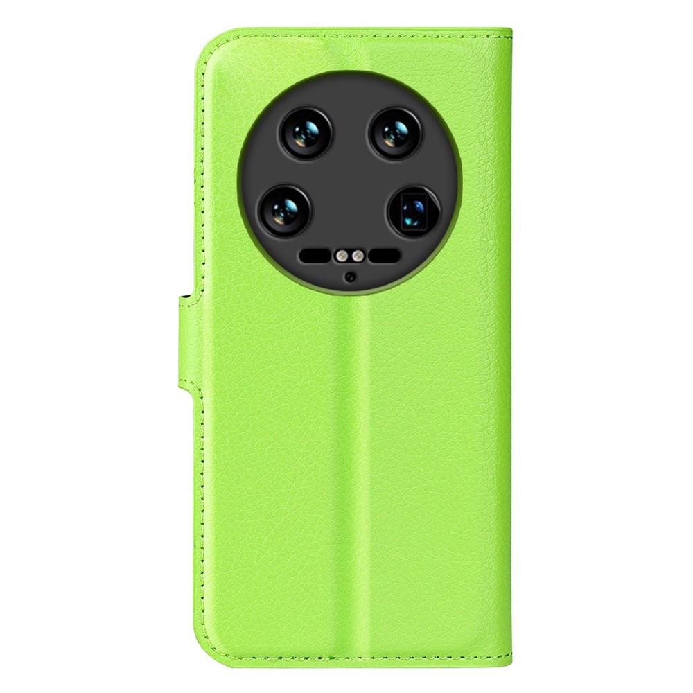Litchi könyv tok a Xiaomi 14 Ultra-hoz - zöld