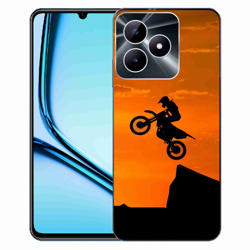 Zselés borítás mmCase a Realme Note 50 készülékhez - motocross