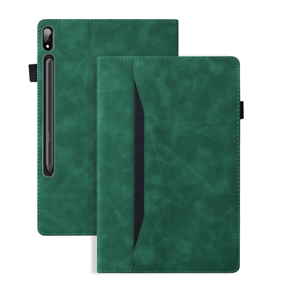 Üzleti táblagép tok Lenovo Tab P12 Pro - zöld