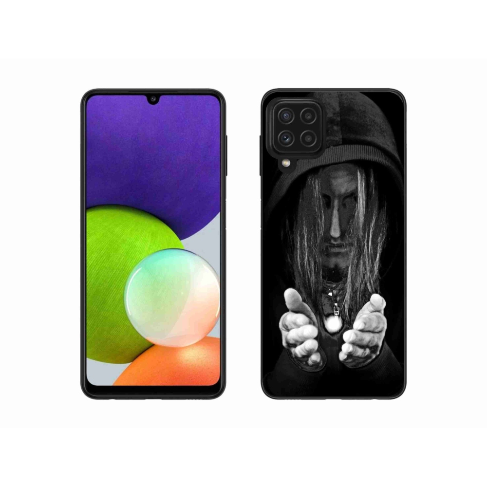 Gél borítás mmCase Samsung Galaxy A22 4G - titokzatos személy