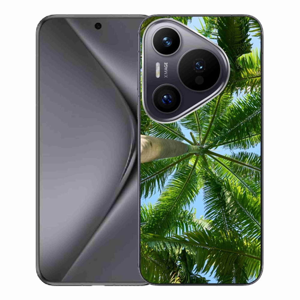 Gél borítás mmCase a Huawei Pura 70 Pro készülékhez - pálmafa