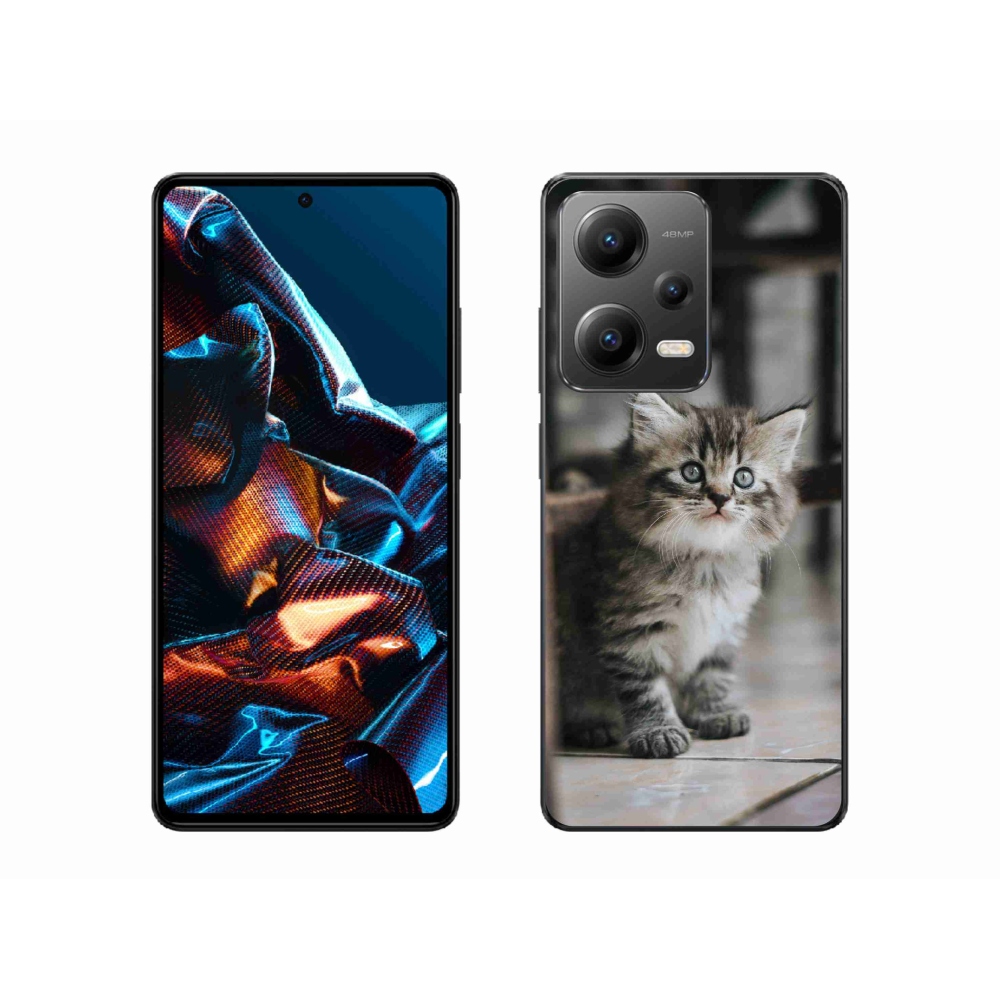 Gél borítás mmCase a Xiaomi Redmi Note 12 Pro 5G-hez - cica