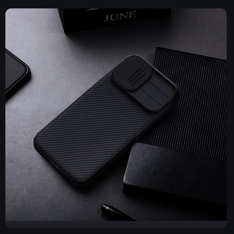 Nillkin CamShield PRO mágneses hátlap Apple iPhone 17 Fekete