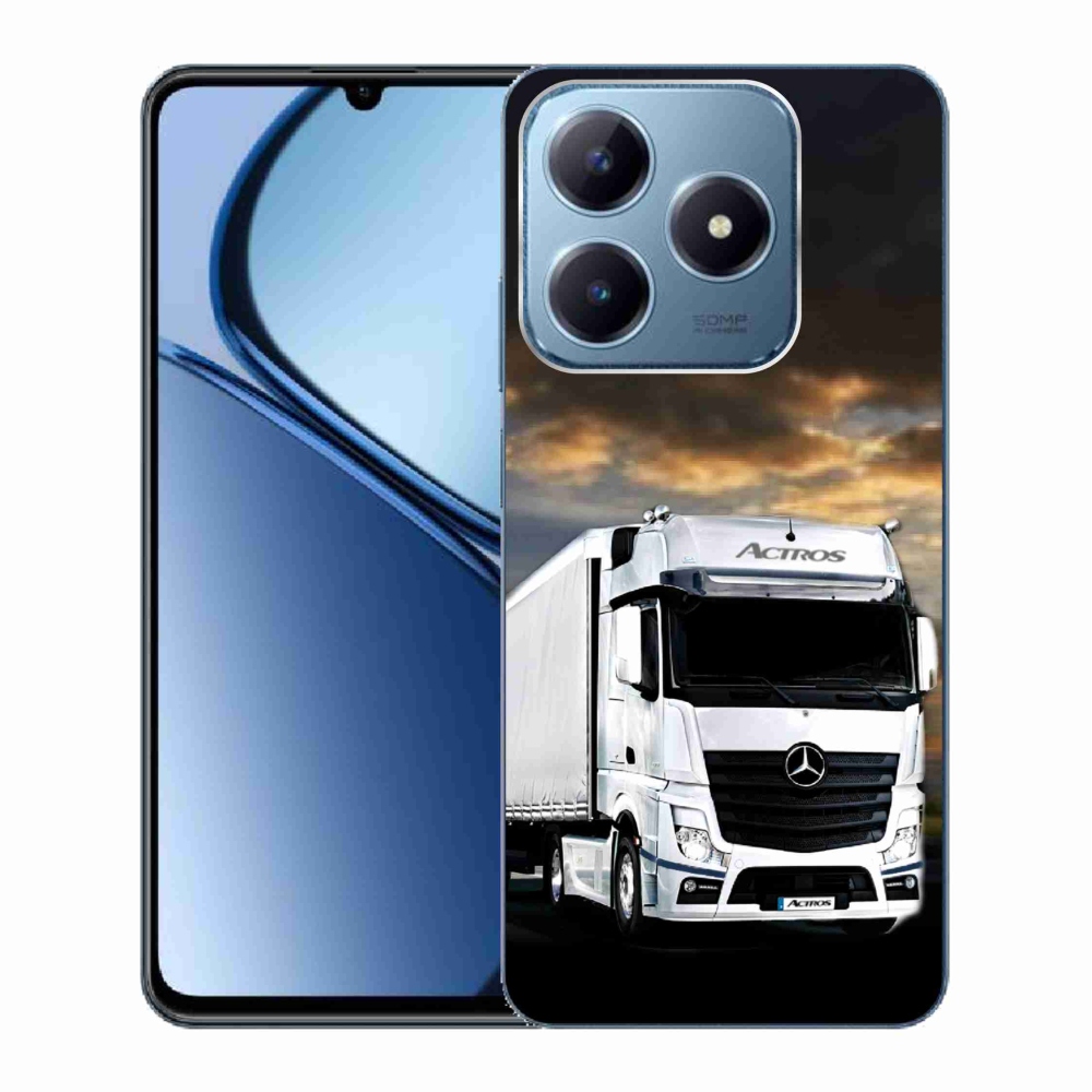 Gél borítás mmCase a Realme C63 készülékhez - teherautó