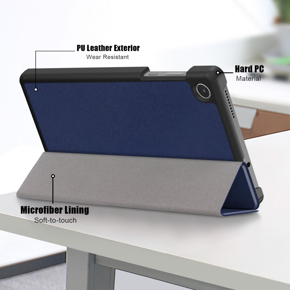 Állványra zárható tok Lenovo Tab M8 4. generációs (2024) - sötétkék