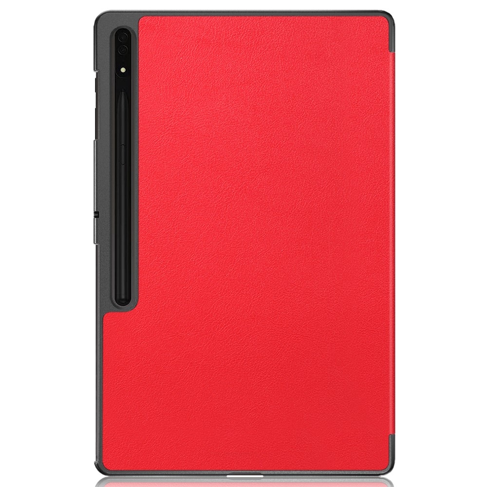Ügyes záró tok Samsung Galaxy Tab S9 Ultra/Tab S10 Ultra - piros