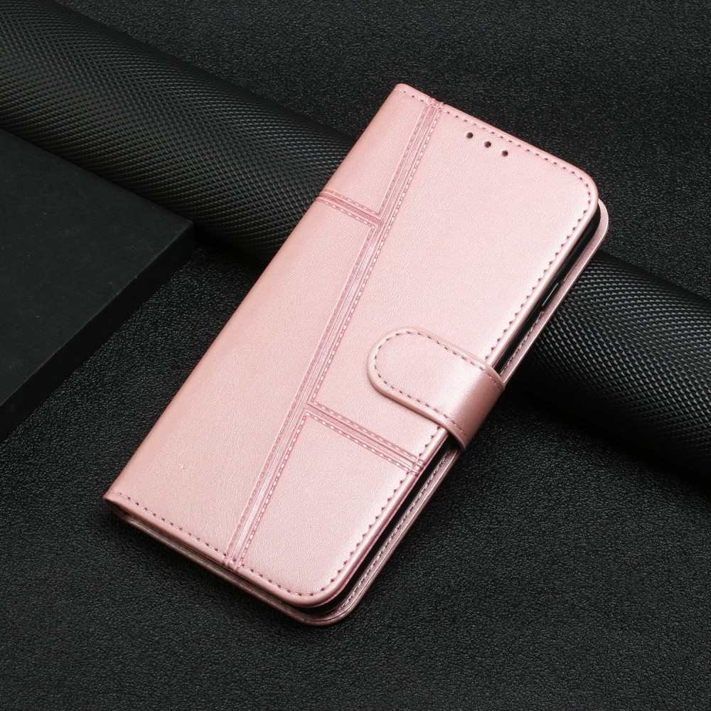 Line könyvtáska a Realme C75 készülékhez - rózsaarany
