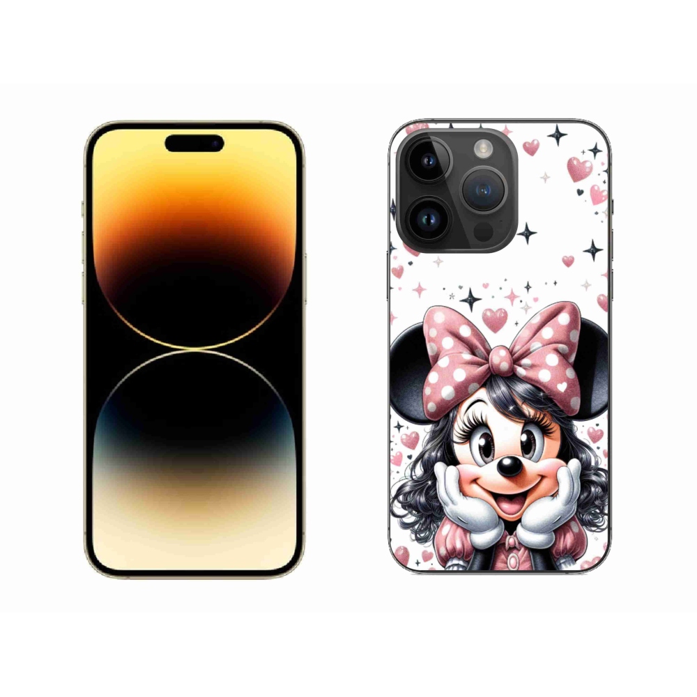 Gél védőburkolat mmCase iPhone 14 Pro Max 6.7 - minnie számára