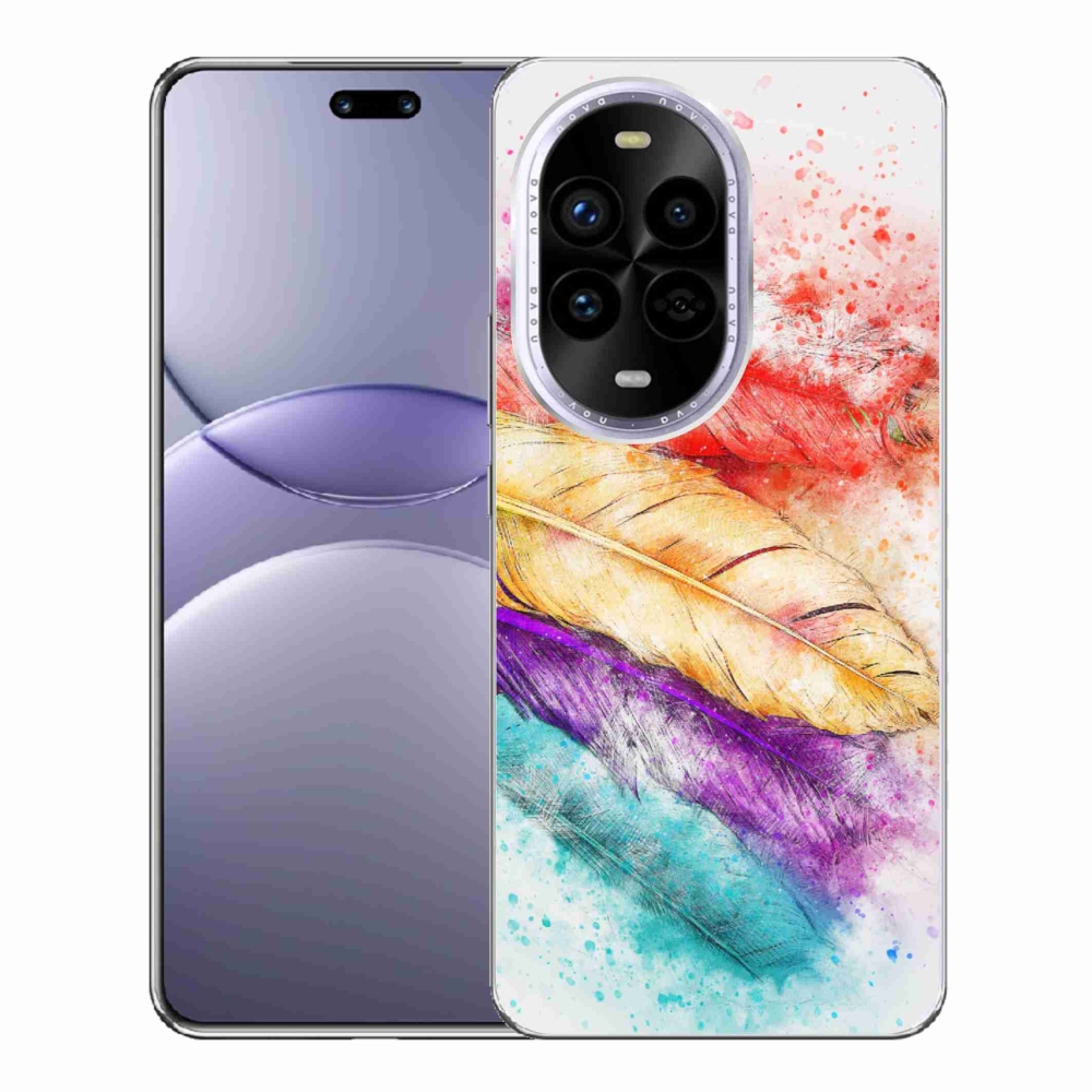 Gél borítás mmCase a Huawei Nova 13 Pro 5G készülékhez - színes toll